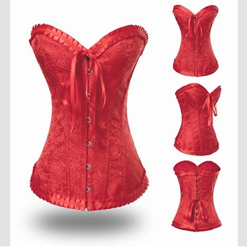 Red corset